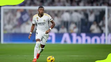 David Alaba during LaLiga