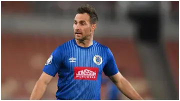 Bradley Grobler, Supersport United, hat-trick, Dstv Premiership