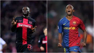 Samuel Eto'o, Victor Boniface, Barcelona, Bayer Leverkusen, Cameroon, Nigeria, Inter Milan, Mallorca