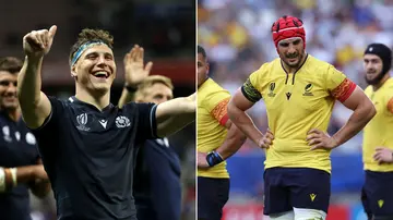 Scotland, Romania, Scotland vs Romania, 2023 Rugby World Cup, Rugby World Cup, Rory Darge, Adrian Motoc 