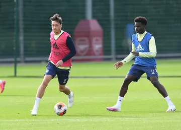 Bukayo Saka: Arsenal star wishes Nigeria's Super Eagles well after England call-up