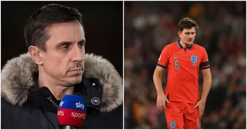 Harry Maguire, Gary Neville, England, Manchester United, Premier League, 2022 World Cup
