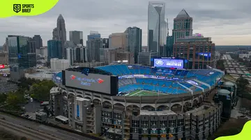 Bank of America Stadium view