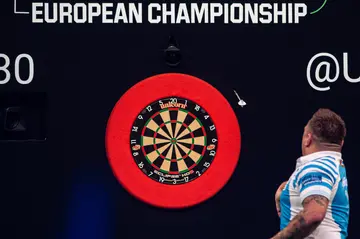 Real dartboards made of