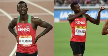 Kenyan Sprinter Mark Otieno