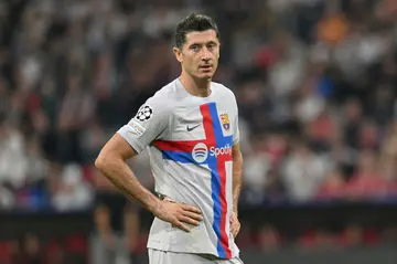 Robert Lewandowski wasted several chances to prevent Barcelona losing on his return to Bayern Munich