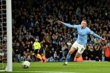 Erling Haaland scored a sixth hat-trick of the season in Manchester City's 6-0 thrashing of Burnley
