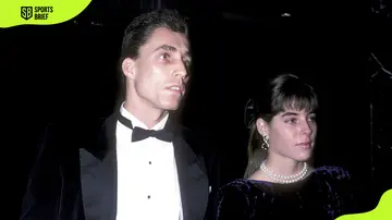 Ivan Lendl and his wife