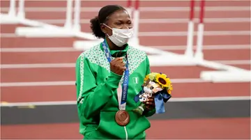 Nigeria’s Tokyo Olympics Bronze Medalist Ese Brume Reveals What Her Next Medal Would Look Like