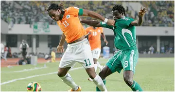 Didier Drogba, Taye Taiwo, Nigeria, Ivory Coast, AFCON, Ghana, Olympique Marseille