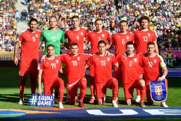 Where has Serbia been placed in the 2022 World Cup?