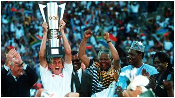 South Africa, Bafana Bafana, AFCON 96, Nelson Mandela, Neil Tovey.