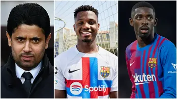 PSG, Ansu Fati, Ousmane Dembele