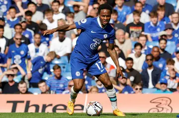 Chelsea forward Raheem Sterling