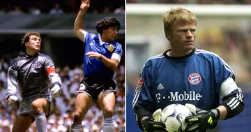 Bundesliga, Bayern munich, Oliver Kahn, Diego Maradona