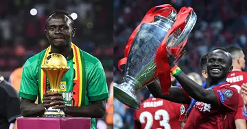 Sadio Mane wins AFCON title with Senegal. SOURCE: @CAF_Online @LFC