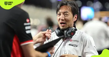 MoneyGram Haas' team principal, Ayao Komatsu.