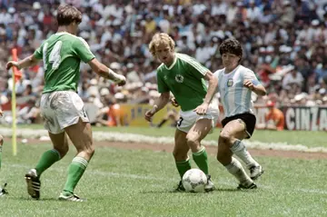 The 1990 win atoned for West Germany's 3-2 loss against the very same Argentina side in the 1986 World Cup final in Mexico