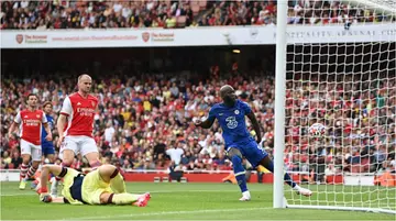 Delighted Striker Romelu Lukaku Reacts to Debut Goals for Chelsea in 2–0 Win Over Arsenal