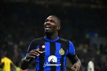 Marcus Thuram's winner was his fourth of the league season