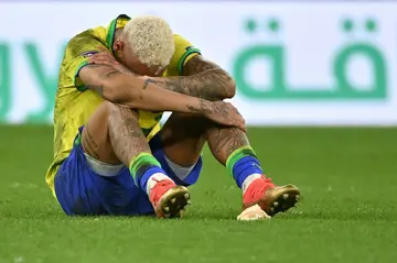 Neymar did not get the chance to take a penalty as Brazil lost the shoot-out 4-2