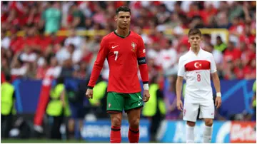 Cristiano Ronaldo, Arda Guler, Turkiye, Portugal, Football Stadium Dortmund, Euro 2024, Germany.