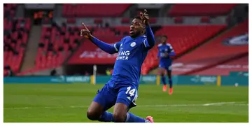 Iheanacho sends big statement to Chelsea after sending Leicester City into FA Cup finals