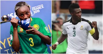 Asamoah Gyan, Ajara Njoya, World Cup, Cameroon, Ghana