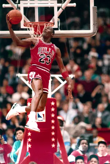 Michael Jordan's best dunk contest