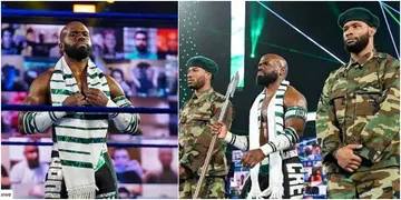 Nigerian-Born American Wrestler Apollo Crews Celebrated Online as he Becomes Intercontinental Champion