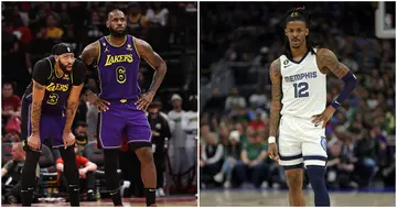 Lakers, Grizzlies, LeBron James, Anthony Davis, Ja Morant, Dillon Brooks, Draymond Green