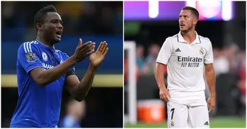 John Obi Mikel, Eden Hazard, Chelsea, Real Madrid