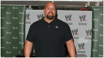 Paul Wight aka The Big Show attends photocall to launch the new WWE merchandise collection at Harrods. Photo by Mike Marsland.