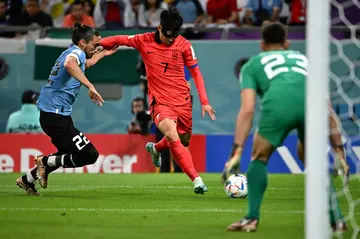Son Heung-min had a quiet game against Uruguay in their World Cup opener