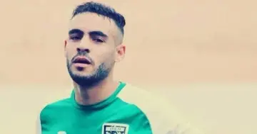 Algerian footballer Sofiane Lokar. Photo: AA SPOR.