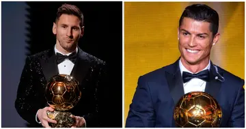 Lionel Messi, Cristiano Ronaldo, Ballon d'Or