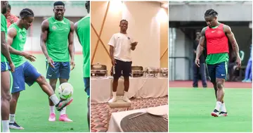 Gift Orban, Super Eagles, Sao Tome, Burna Boy