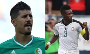 Asamoah Gyan beats Algeria's Baghdad Bounedjah as best finisher in CAF's online polls