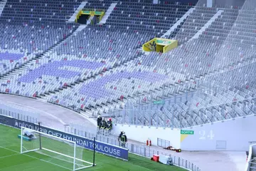 The Toulouse stadium was emptied for a "security operation" ahead of the Ligue 1 match against Nantes