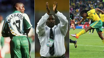 jomo sono, benni mccarthy, siphiwe tshabalala, south africa, mexico, fifa world cup, 2002, 1998, 2010