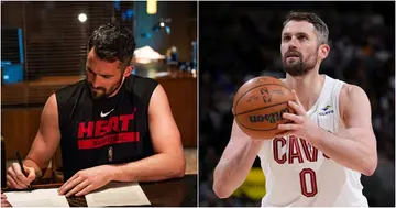 Kevin Love, Miami Heat, Cleveland Cavaliers, 2016 NBA Finals