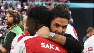 Arteta and Saka