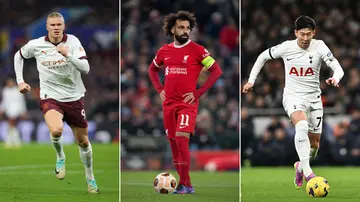 Premier League, Erling Haaland, Mohamed Salah, Son Heung-min, Golden Boot