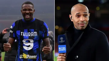 Marcus Thuram, Thierry Henry, Inter Milan, AC Milan, Serie A, Scudetto