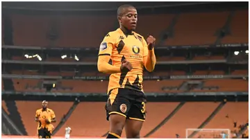 Wandile Duba scored a wonder goal in Kaizer Chiefs' win over Orlando Pirates in the DStv Premiership. Photo: @aey_dear.