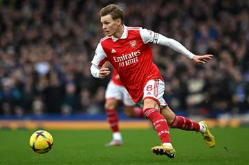 Arsenal midfielder Martin Odegaard