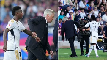 Vinicius Junior, Carlo Ancelotti, El Clasico, Real Madrid, Barcelona, La Liga, Jude Bellingham