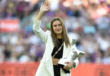 Alexia Putellas also won the UEFA Women's Player of the Year award