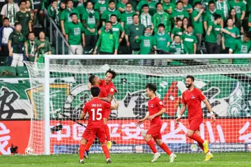 Fans were back at the Workers' Stadium for the opening-weekend match