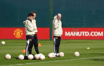 Erik ten Hag, Manchester United, Bruno Fernandes, Marcel Sabitzer, Marcus Rashford, Sevilla